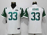 Women Nike Jets 33 Jamal Adams White Vapor Untouchable Limited Jersey,baseball caps,new era cap wholesale,wholesale hats